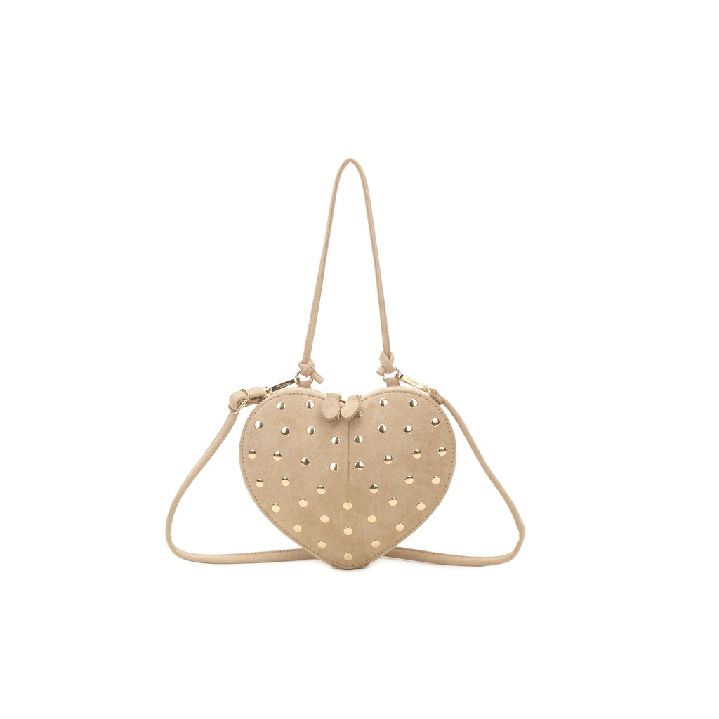Kunstlederen suede schourdetas | 80163