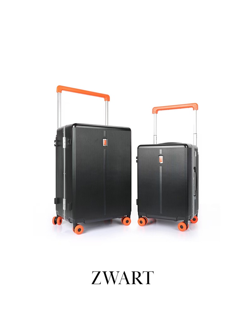 Reiskoffers | 2-delig | Giuliano | 202346 (Zwart)