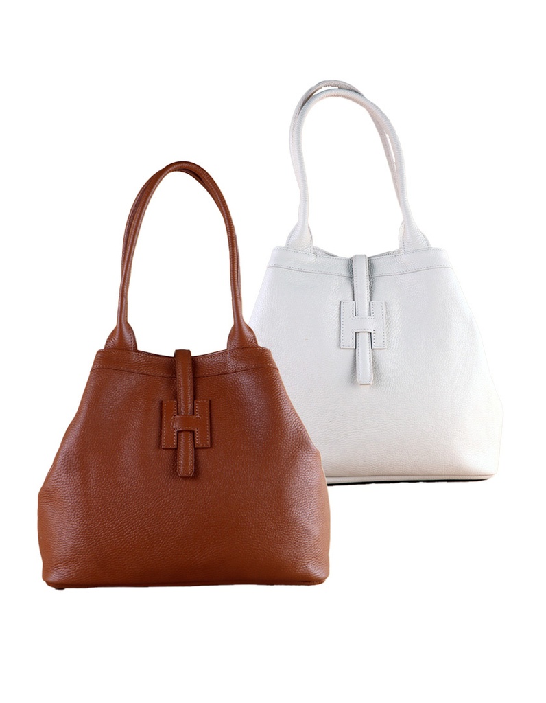 Lederen handtas | 552373