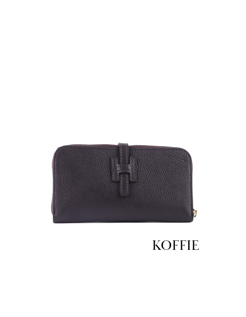 Lederen portemonnee | 5590693
