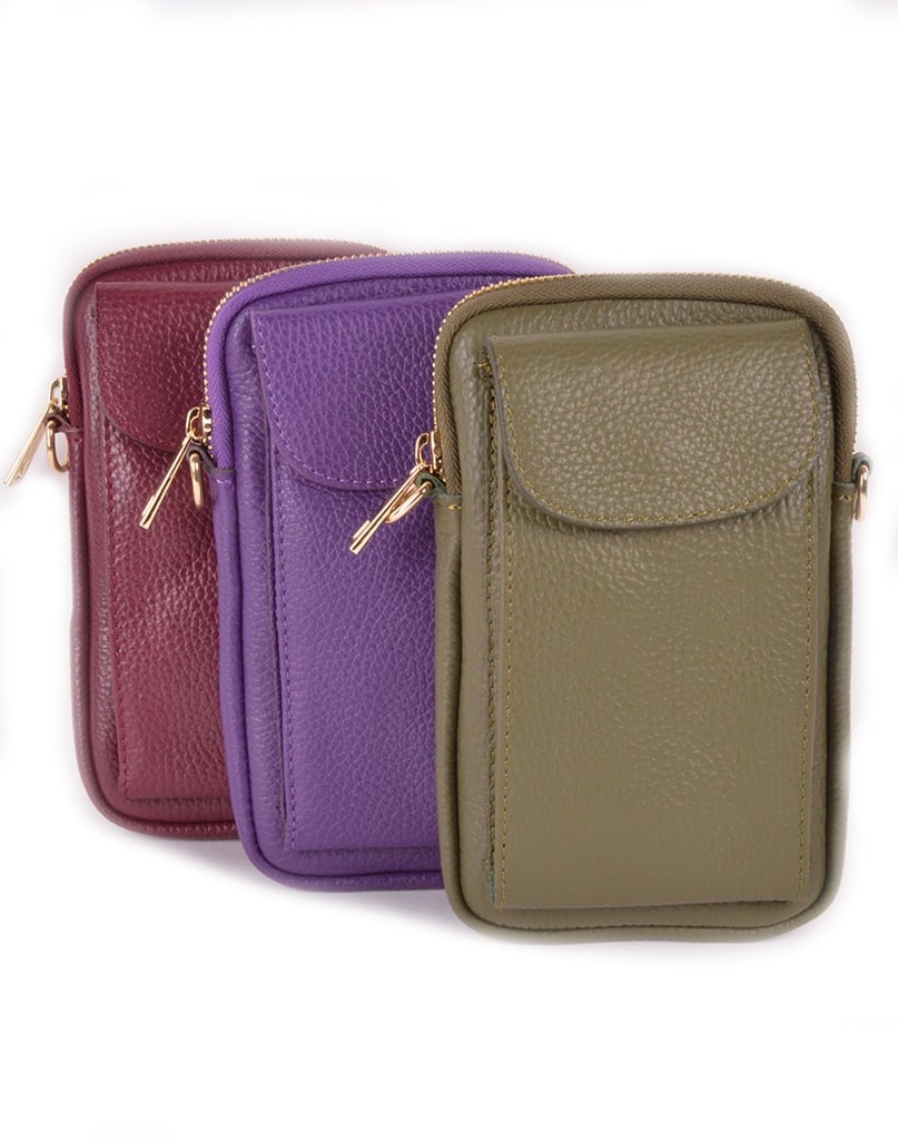 Lederen telefoontasje | FW25 |  552792