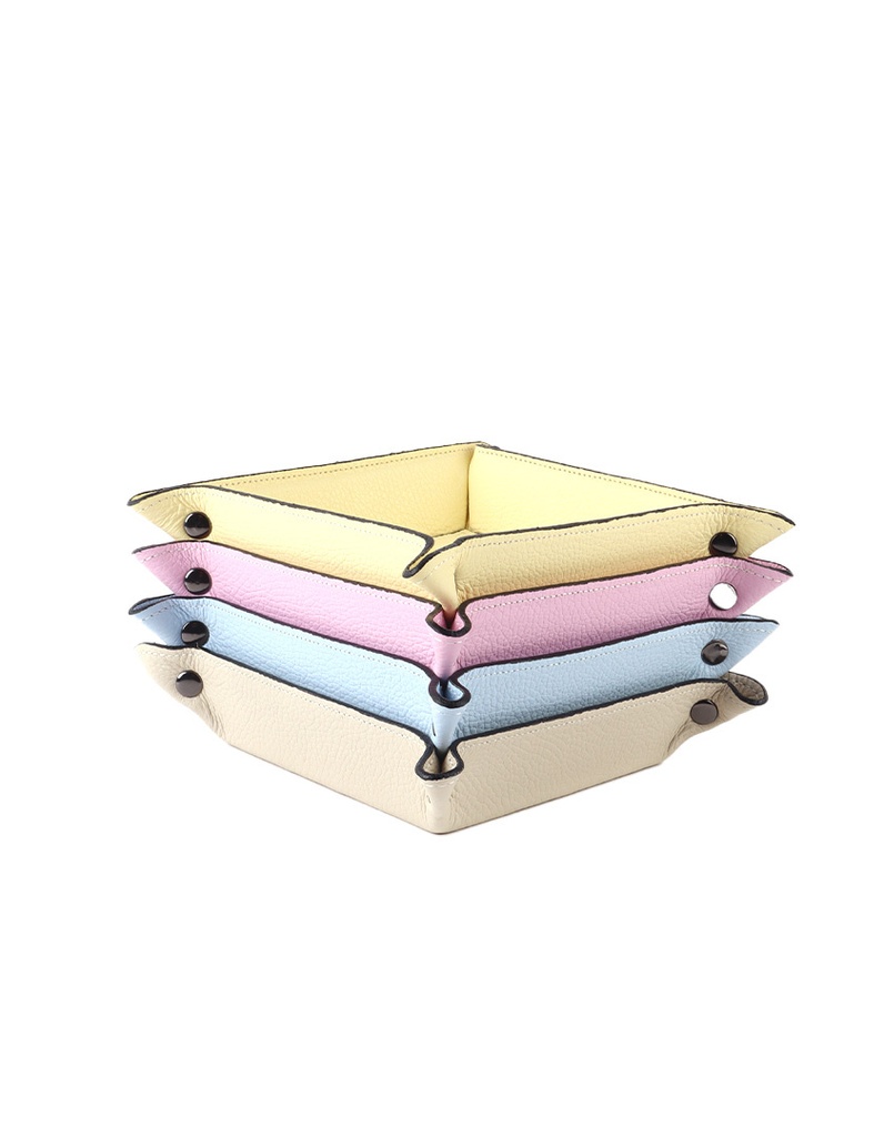 Accessoirebakje | Leer | 800012 (Zwart)