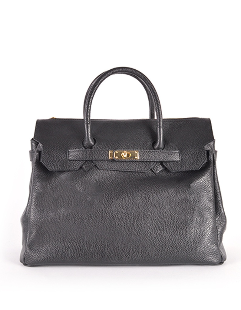 Lederen handtas| 552561