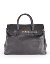 Lederen handtas| 552561