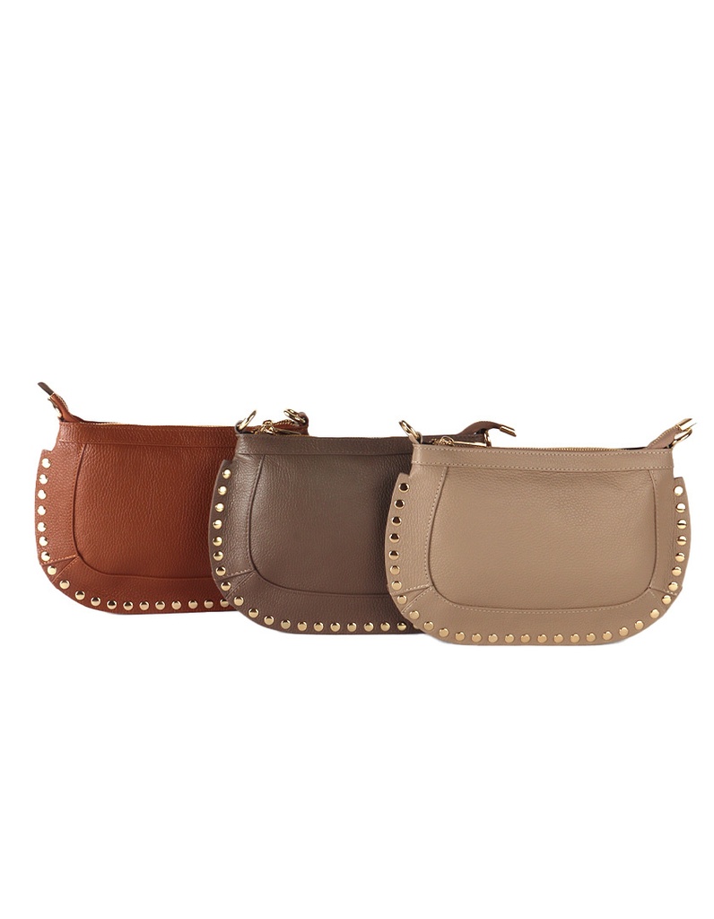 Lederen schoudertas | 552959