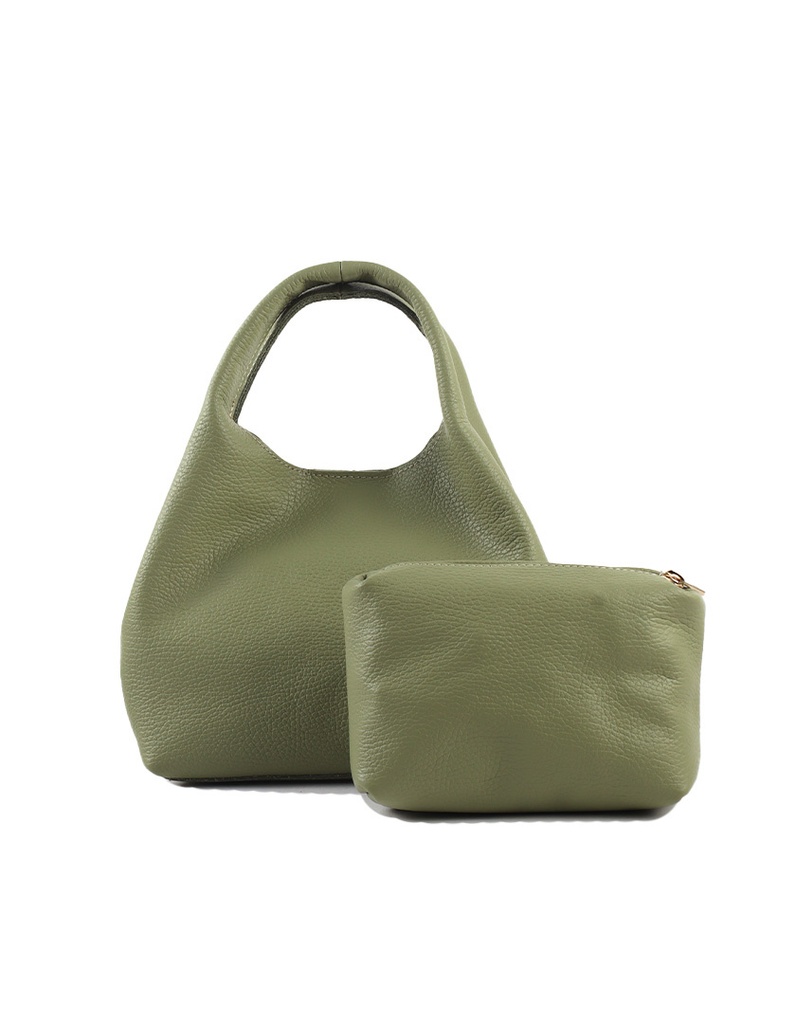 Lederen handtas | 552411