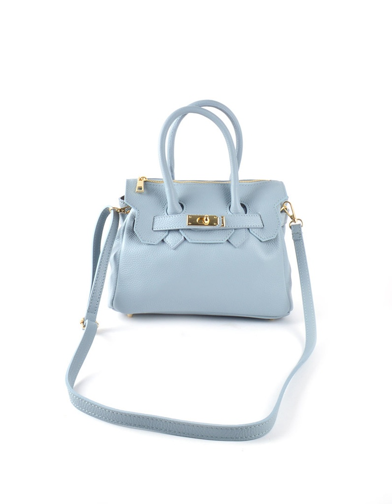 Lederen handtas |552560