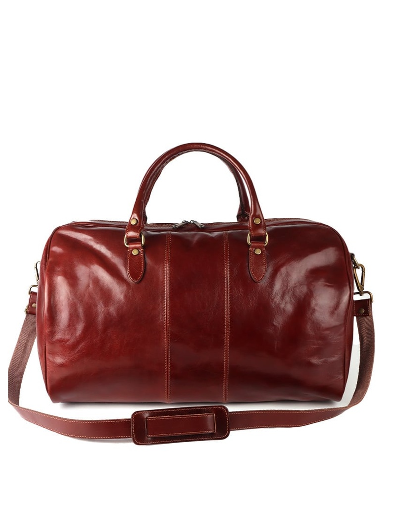 Lederen weekendtas | 552501