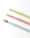 Lederen suede riem | Suede | 559143