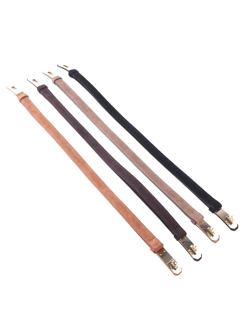 Lederen suede riem | Suede | 559143