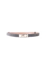Lederen suede riem | Suede | 559143