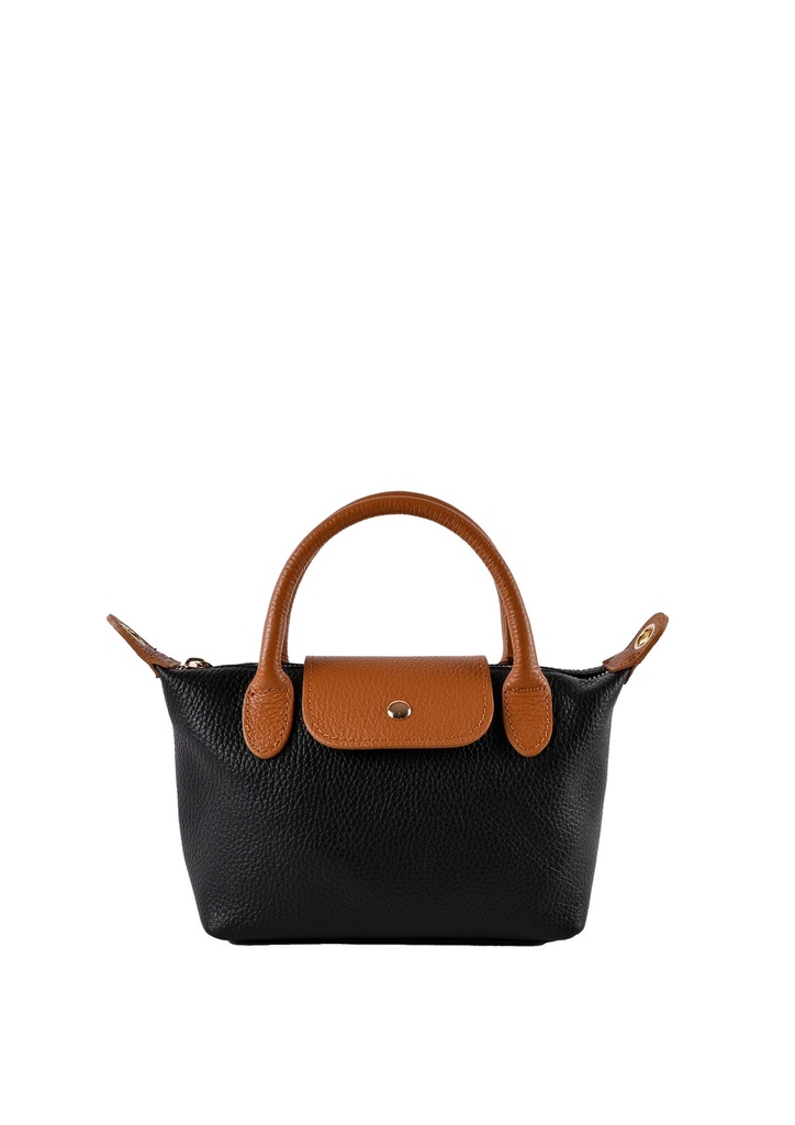 Lederen Handtas | 552577 (Zwart)