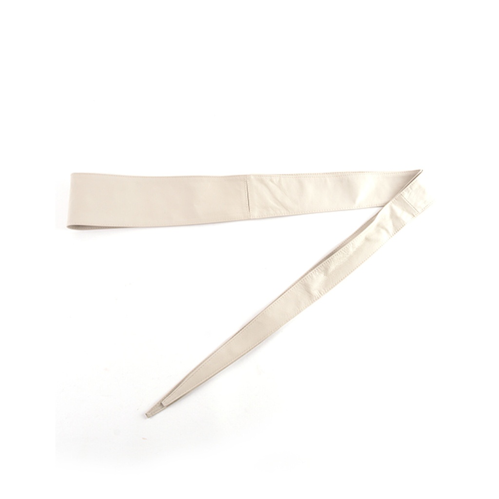 Lederen knoopriem | 700001
