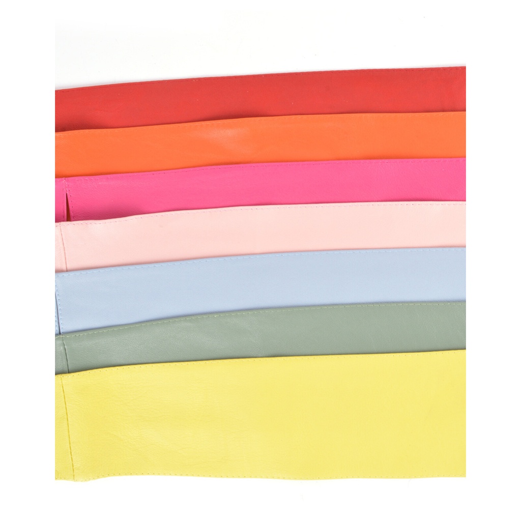 Lederen knoopriem | 700001
