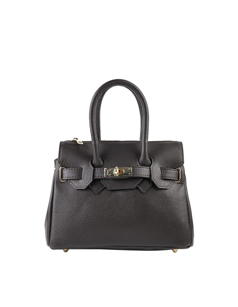 Lederen handtas |552560