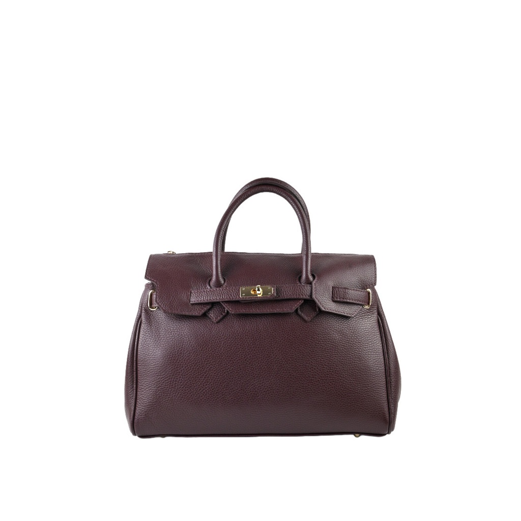 Lederen handtas| 552561