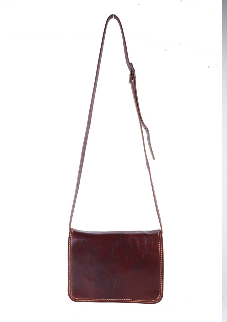 Lederen crossbody tas | 552430