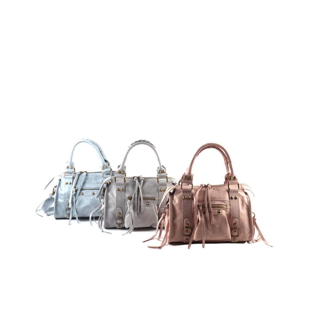 Lederen handtas | SS26 | 552928