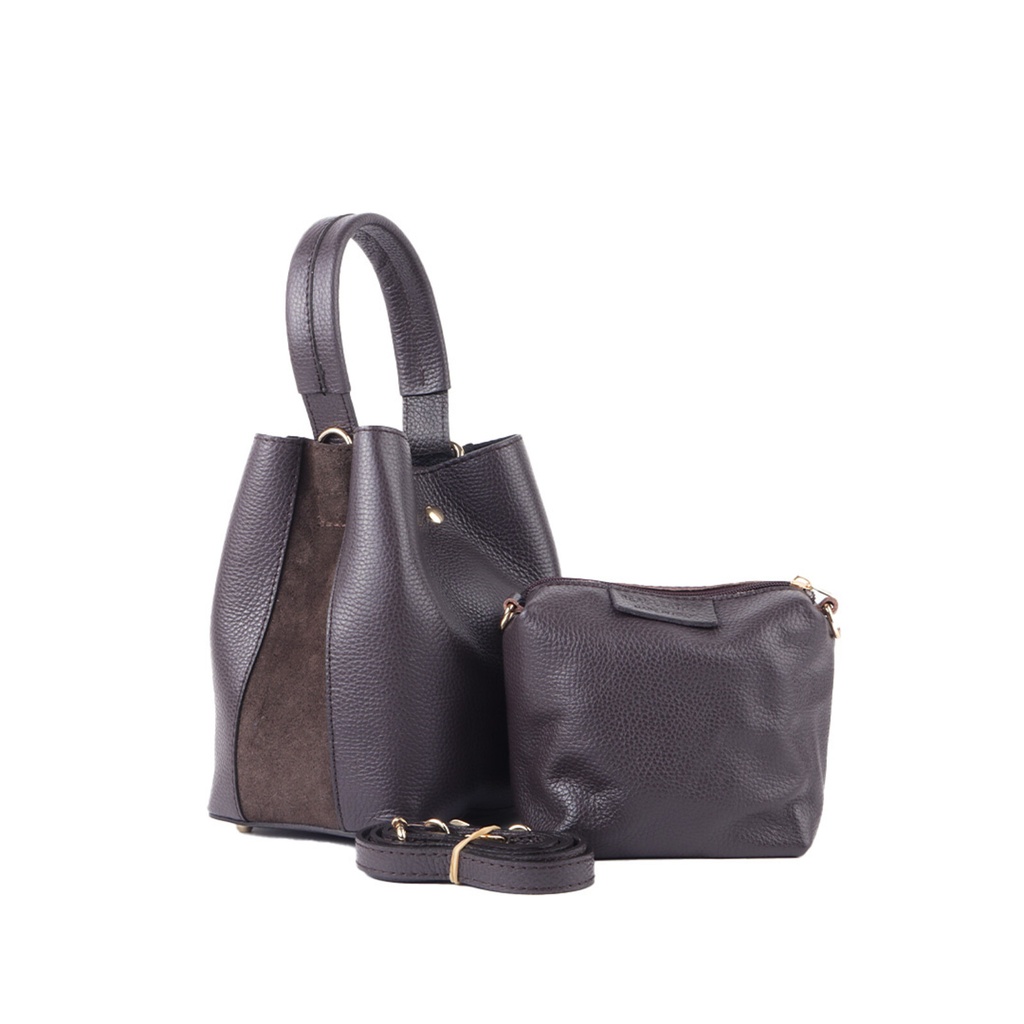 Lederen handtas | 552301