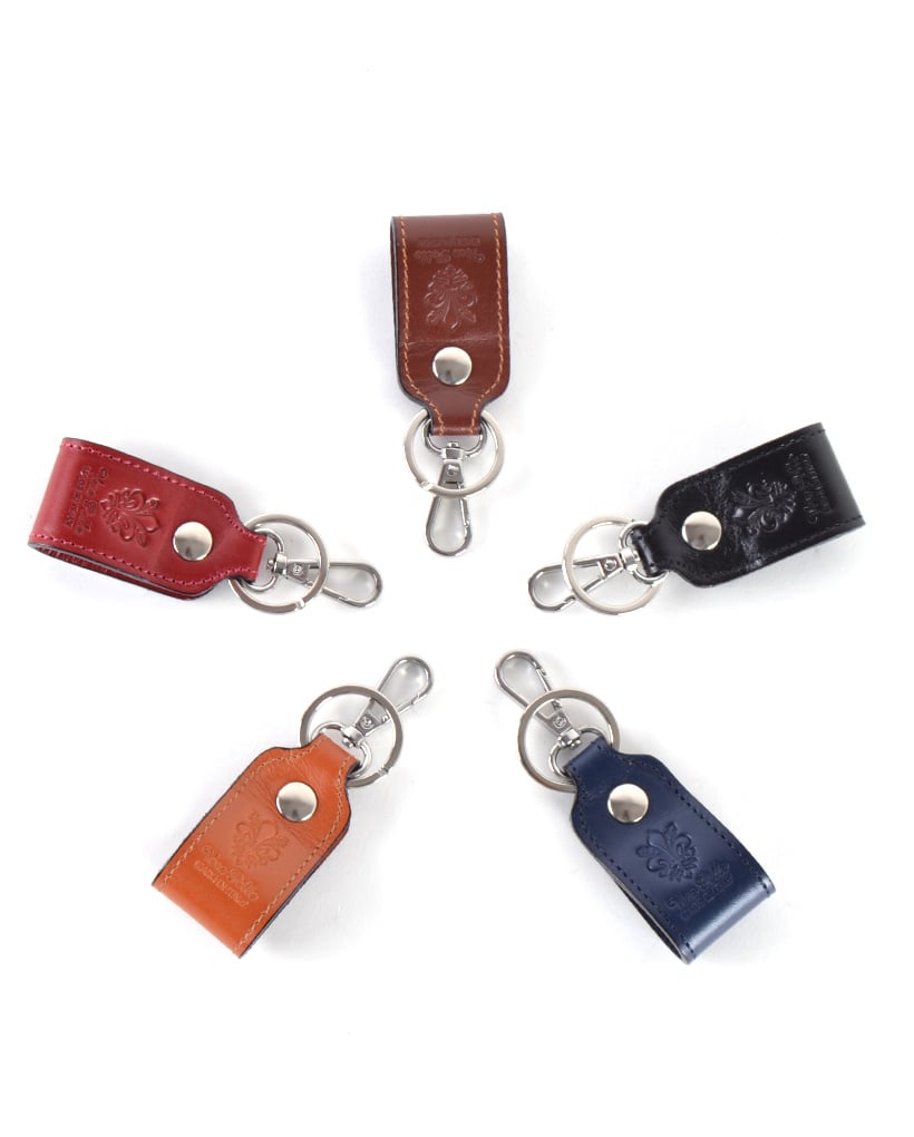 Lederen sleutelhanger