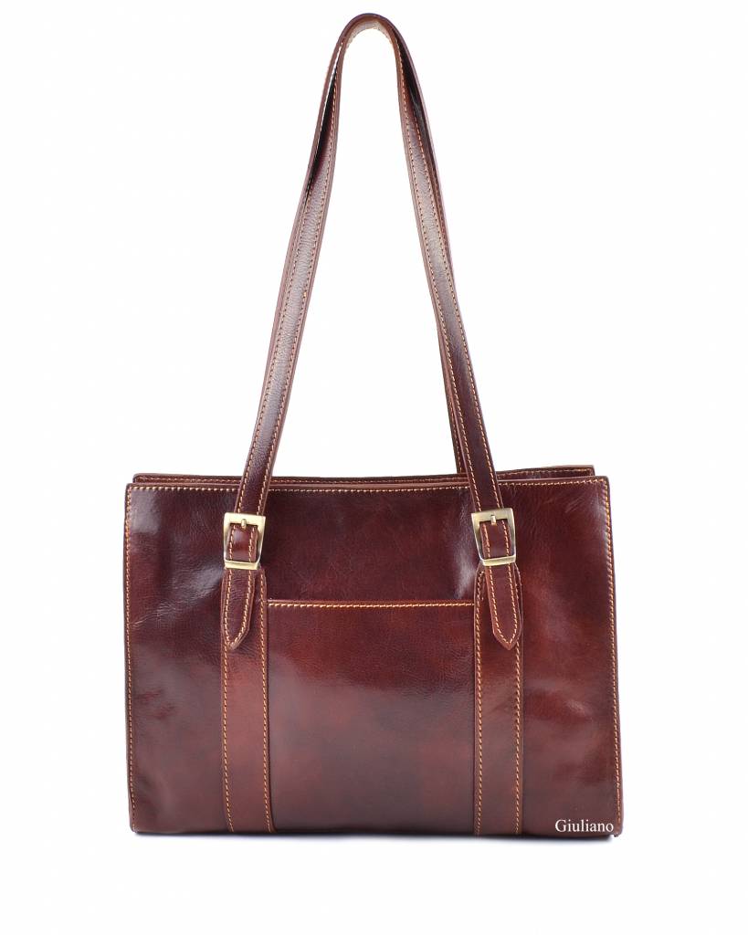 Lederen handtas | 552480