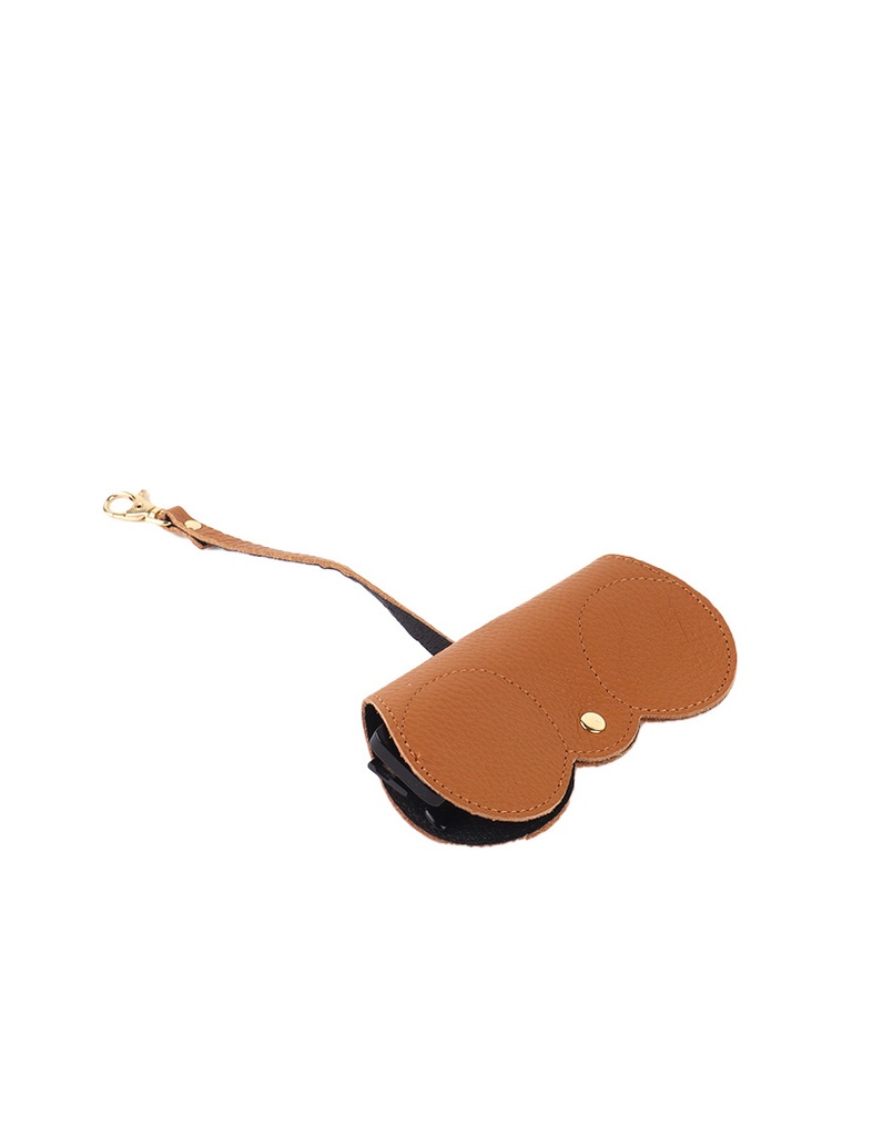 Lederen zonnebril case/pouch | 559049
