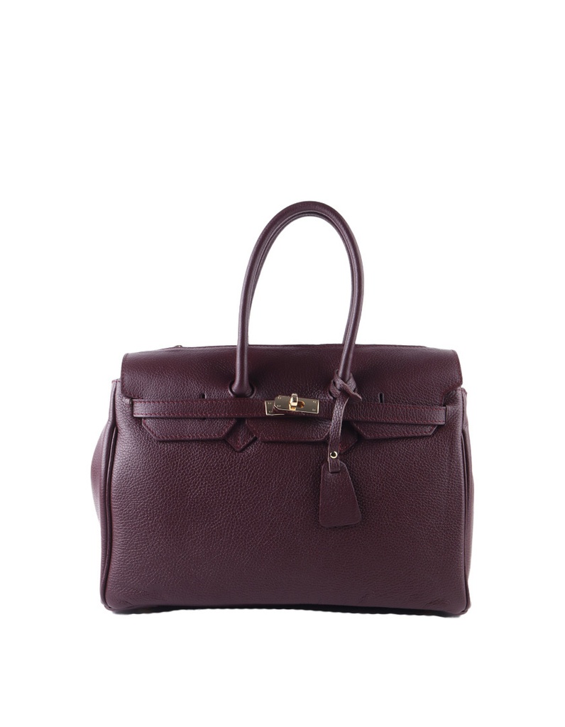 Lederen handtas | 552343