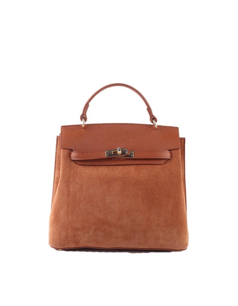 Suede handtas | 552493