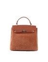 Suede handtas | 552493
