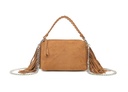 Kunstlederen suede handtas | 80167