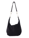 Lederen schouder | Suede | 552428