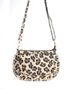 Nubuck panter schoudertas | 552962