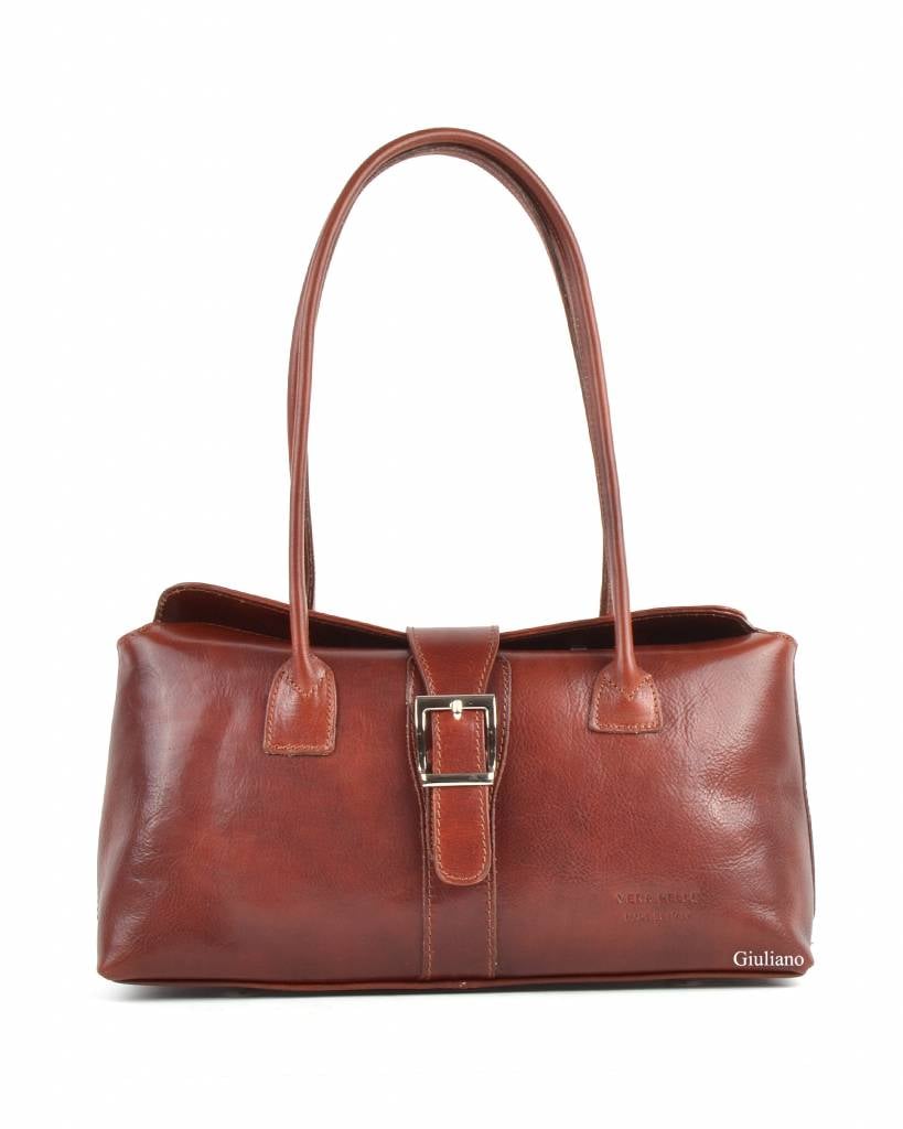Lederen handtas | Gesp | 900047