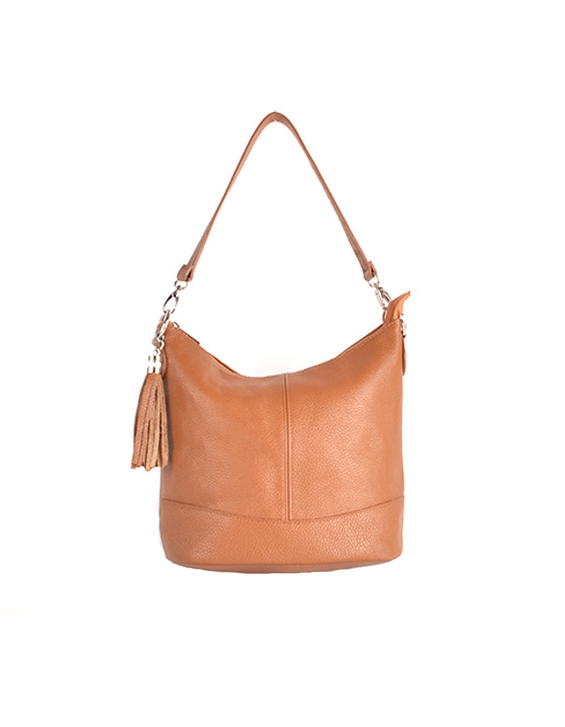 Lederen schoudertas | 552410