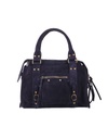 Suede handtas | 552412