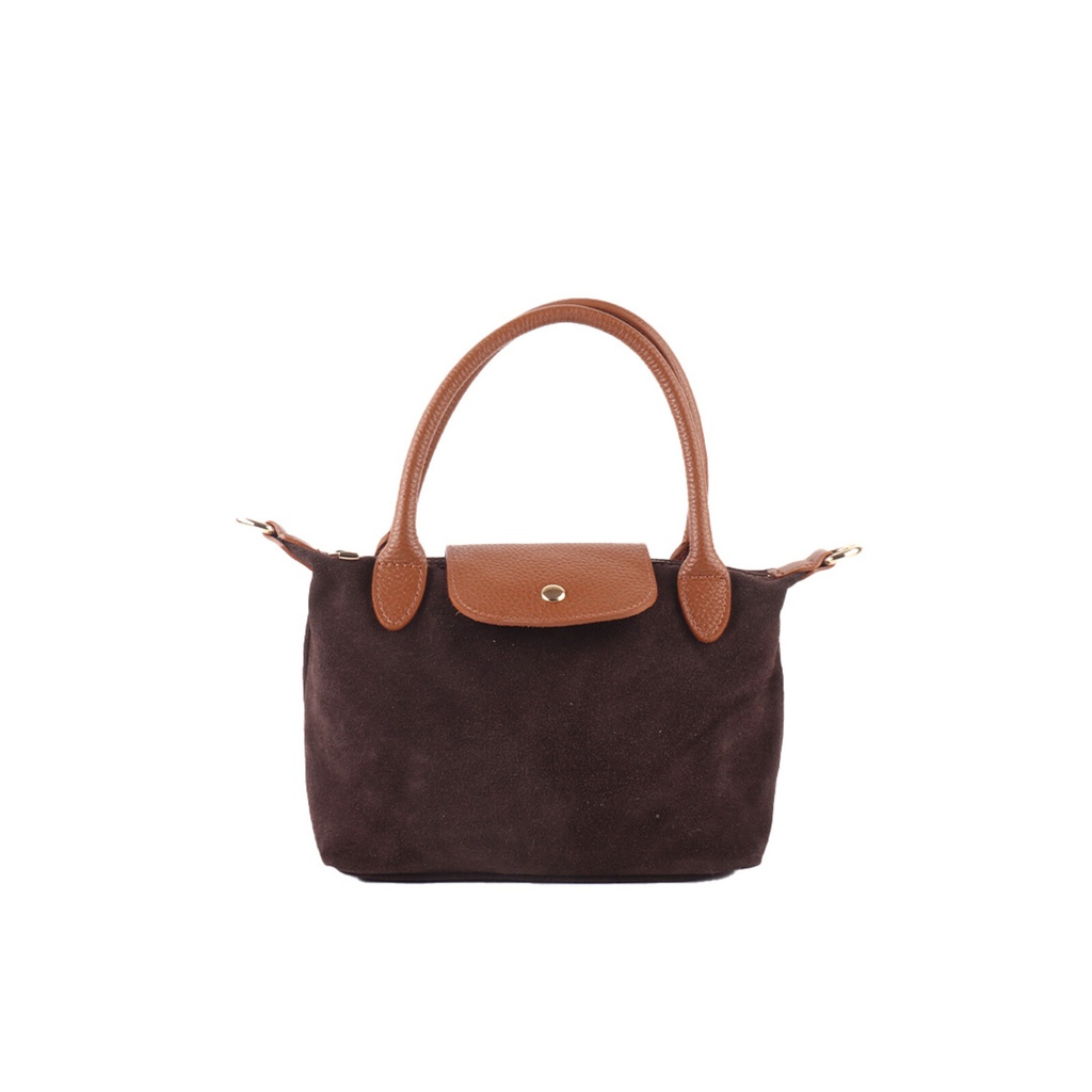 Suede handtas | 552407