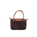 Suede handtas | 552407