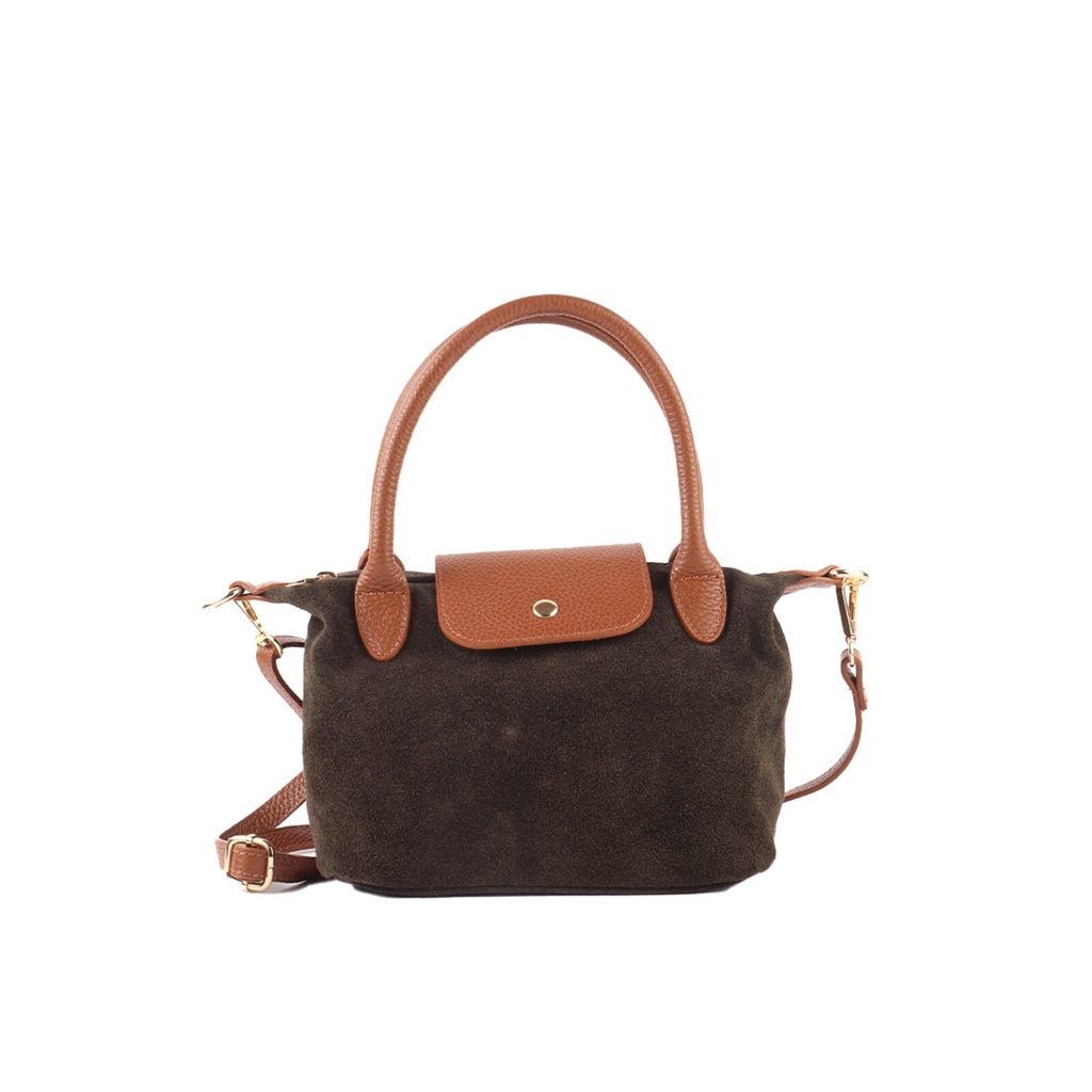 Suede handtas | 552407