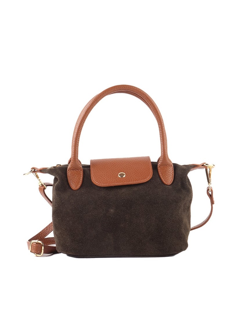 Suede handtas | 552407