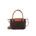 Suede handtas | 552407