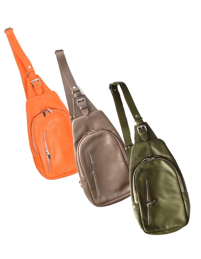 Lederen crossbody | FW25 | 552678