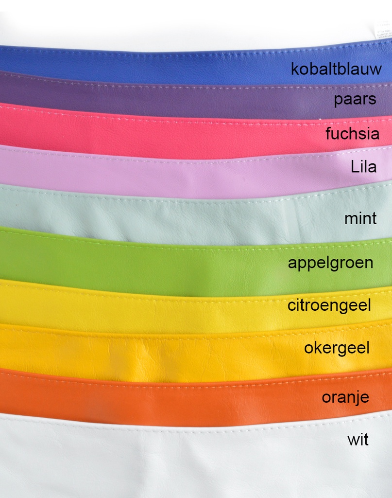 Lederen knoopriem