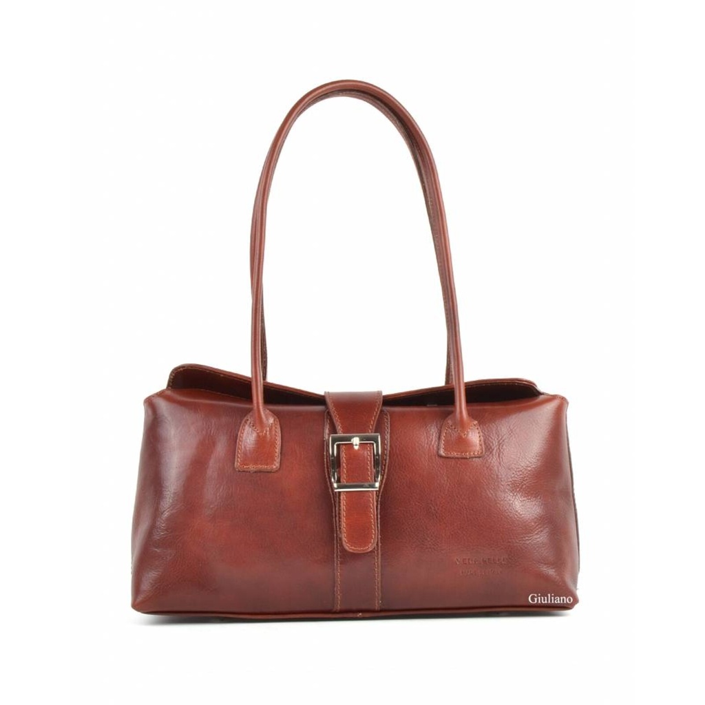 Lederen handtas | Gesp | 900047