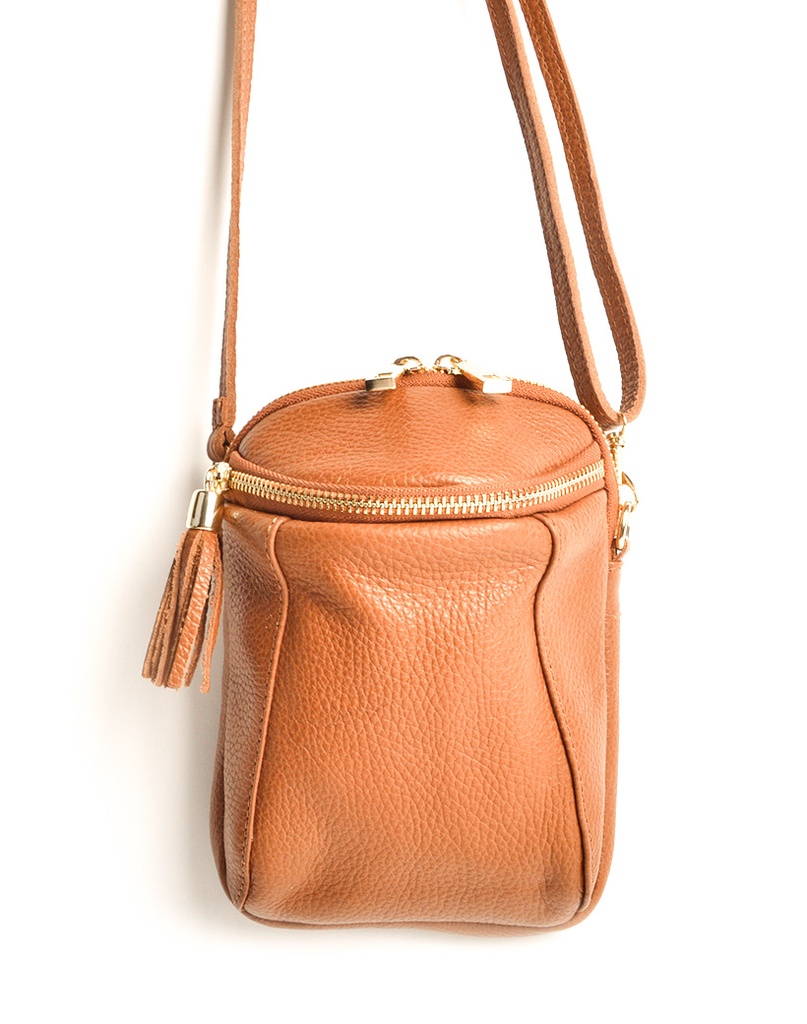 Lederen schoudertas | 552691