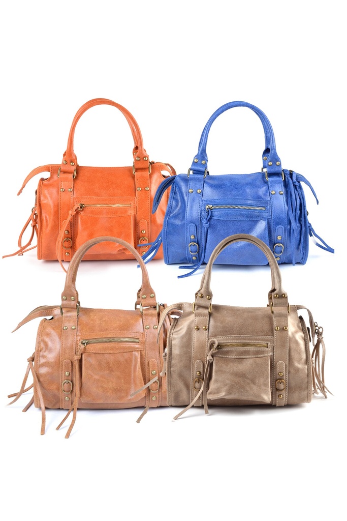 Lederen handtas | 900138