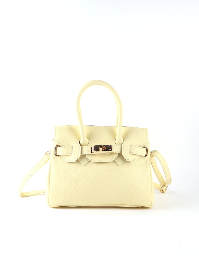 Lederen handtas |552560